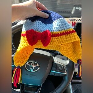 Disney Snow White handmade knitted hat for toddlers NEW